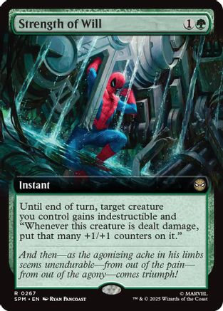 Strength of Will (Extended Art) (SPM-267) (Foil)