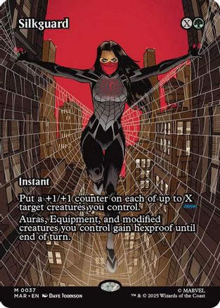 Silkguard (Borderless) (MAR-037) (Foil)