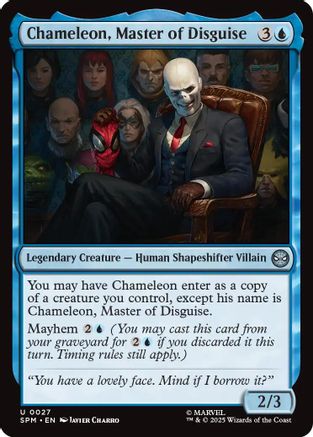 Chameleon, Master of Disguise (SPM-027) (Foil)