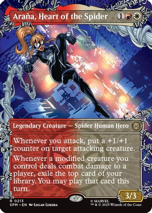 Araña, Heart of the Spider (Borderless) (SPM-213) (Foil)