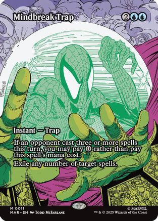 Mindbreak Trap (Borderless) (MAR-011) (Foil)