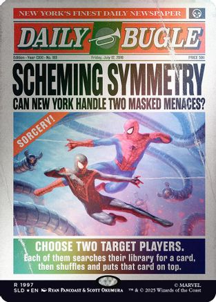 Scheming Symmetry (1997) (Rainbow Foil) (SLD-1997)