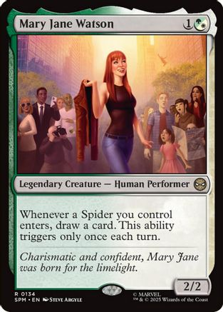 Mary Jane Watson (SPM-134) (Foil)