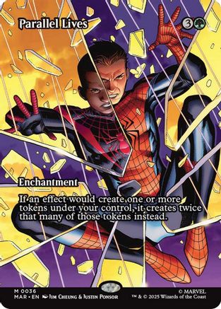 Parallel Lives (Borderless) (MAR-036) (Foil)