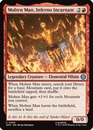 Molten Man, Inferno Incarnate (SPM-084)