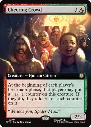 Cheering Crowd (Extended Art) (SPM-270)