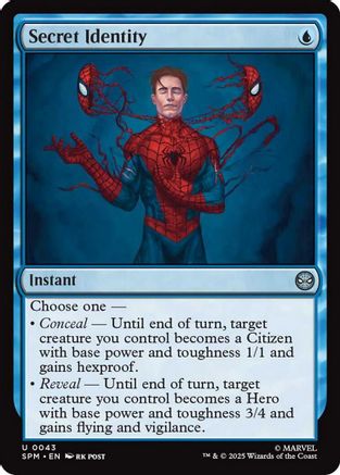 Secret Identity (SPM-043) (Foil)
