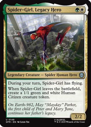 Spider-Girl, Legacy Hero (SPM-149)