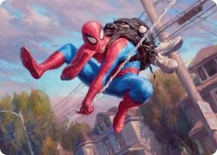 Spider-Man, Web-Slinger Art Card (AASPM-004)