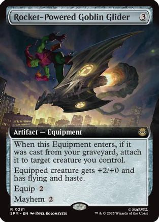 Rocket-Powered Goblin Glider (Extended Art) (SPM-281)
