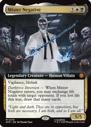 Mister Negative (Extended Art) (SPM-274)