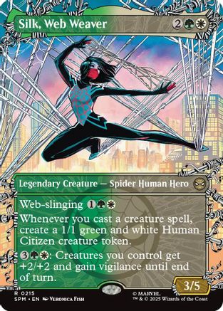 Silk, Web Weaver (Borderless) (SPM-215)