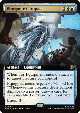 Biorganic Carapace (Extended Art) (SPM-269) (Foil)