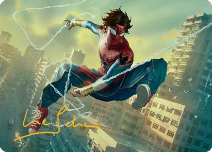 Spider-Man India Art Card (Gold-Stamped Signature) (AASPM-031)