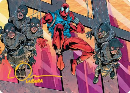 Scarlet Spider, Ben Reilly Art Card (Gold-Stamped Signature) (AASPM-038)