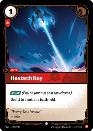 Hextech Ray (OGN-009) (Foil)