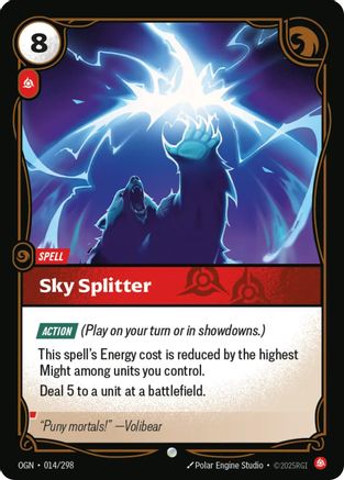 Sky Splitter (OGN-014) (Foil)