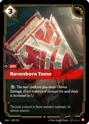 Ravenborn Tome (OGN-032) (Foil)