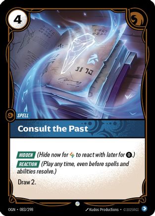 Consult the Past (OGN-083)
