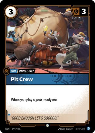 Pit Crew (OGN-091) (Foil)