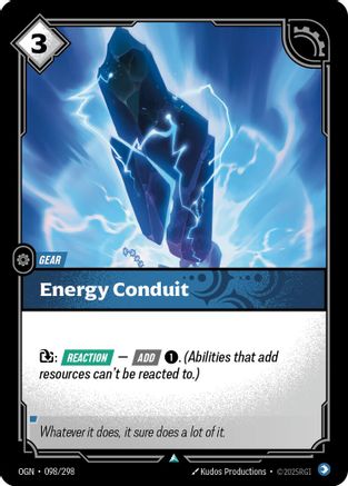 Energy Conduit (OGN-098)