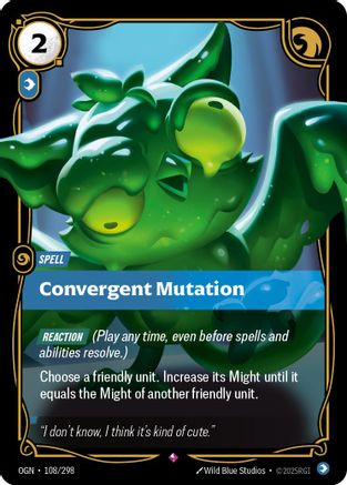 Convergent Mutation (OGN-108) (Foil)