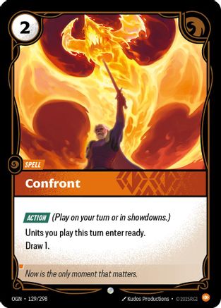 Confront (OGN-129) (Foil)