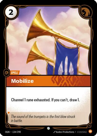 Mobilize (OGN-134) (Foil)