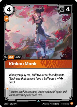 Kinkou Monk (OGN-141) (Foil)