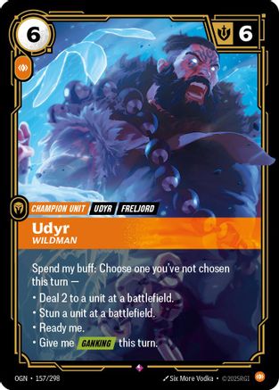 Udyr - Wildman (OGN-157) (Foil)