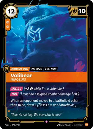 Volibear - Imposing (OGN-158) (Foil)