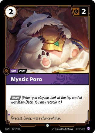 Mystic Poro (OGN-171) (Foil)
