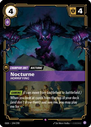 Nocturne - Horrifying (OGN-194) (Foil)