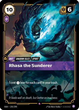 Rhasa the Sunderer (OGN-195) (Foil)
