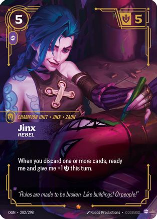 Jinx - Rebel (OGN-202) (Foil)