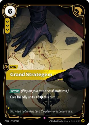 Grand Strategem (OGN-233) (Foil)