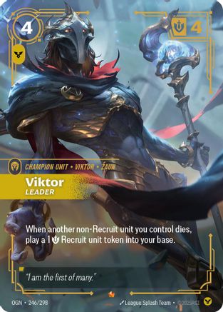 Viktor - Leader (OGN-246) (Foil)