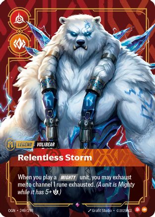 Volibear - Relentless Storm (OGN-249) (Foil)