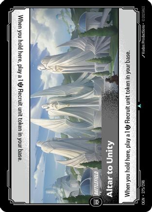 Altar to Unity (OGN-275)