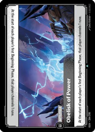 Obelisk of Power (OGN-284) (Foil)