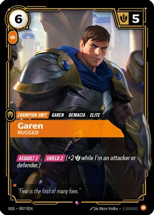Garen - Rugged (OGS:PG-007) (Foil)