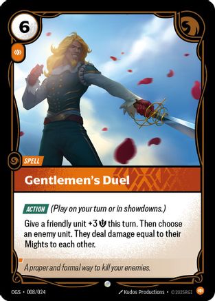 Gentlemen's Duel (OGS:PG-008) (Foil)