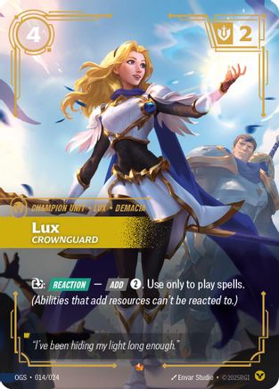 Lux - Crownguard (OGS:PG-014) (Foil)