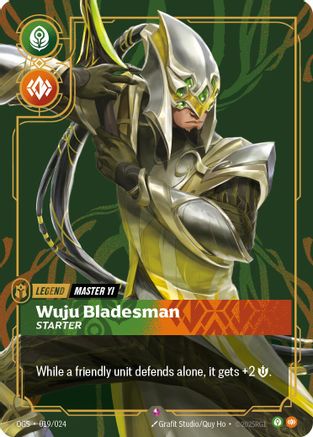 Master Yi - Wuju Bladesman (Starter) (OGS:PG-019) (Foil)