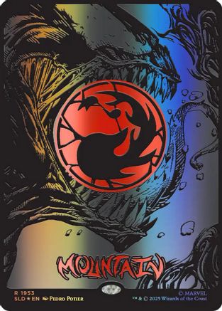 Mountain (1953) (Raised Foil) (SLD-1953) (Full Art)
