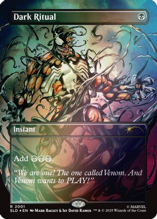 Dark Ritual (2001) (Rainbow Foil) (SLD-2001)