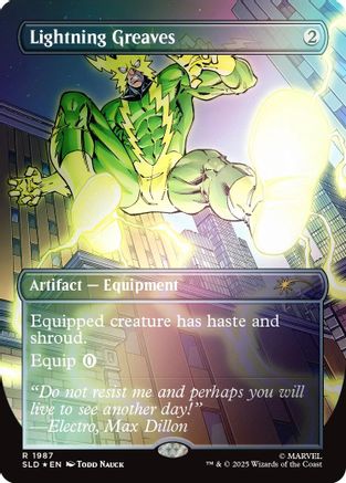 Lightning Greaves (1987) (Rainbow Foil) (SLD-1987)