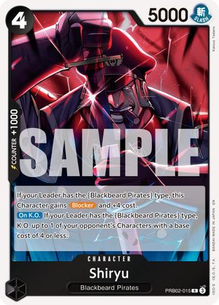 Shiryu (PRB02-015) (Foil)