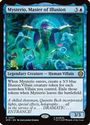 Mysterio, Master of Illusion (PRE-037) (Foil)