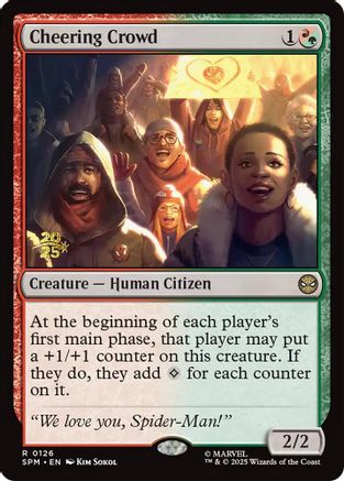Cheering Crowd (PRE-126) (Foil)